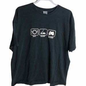 Eat Sleep Game 2XL Shirt